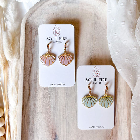 Seashell Statement Earrings