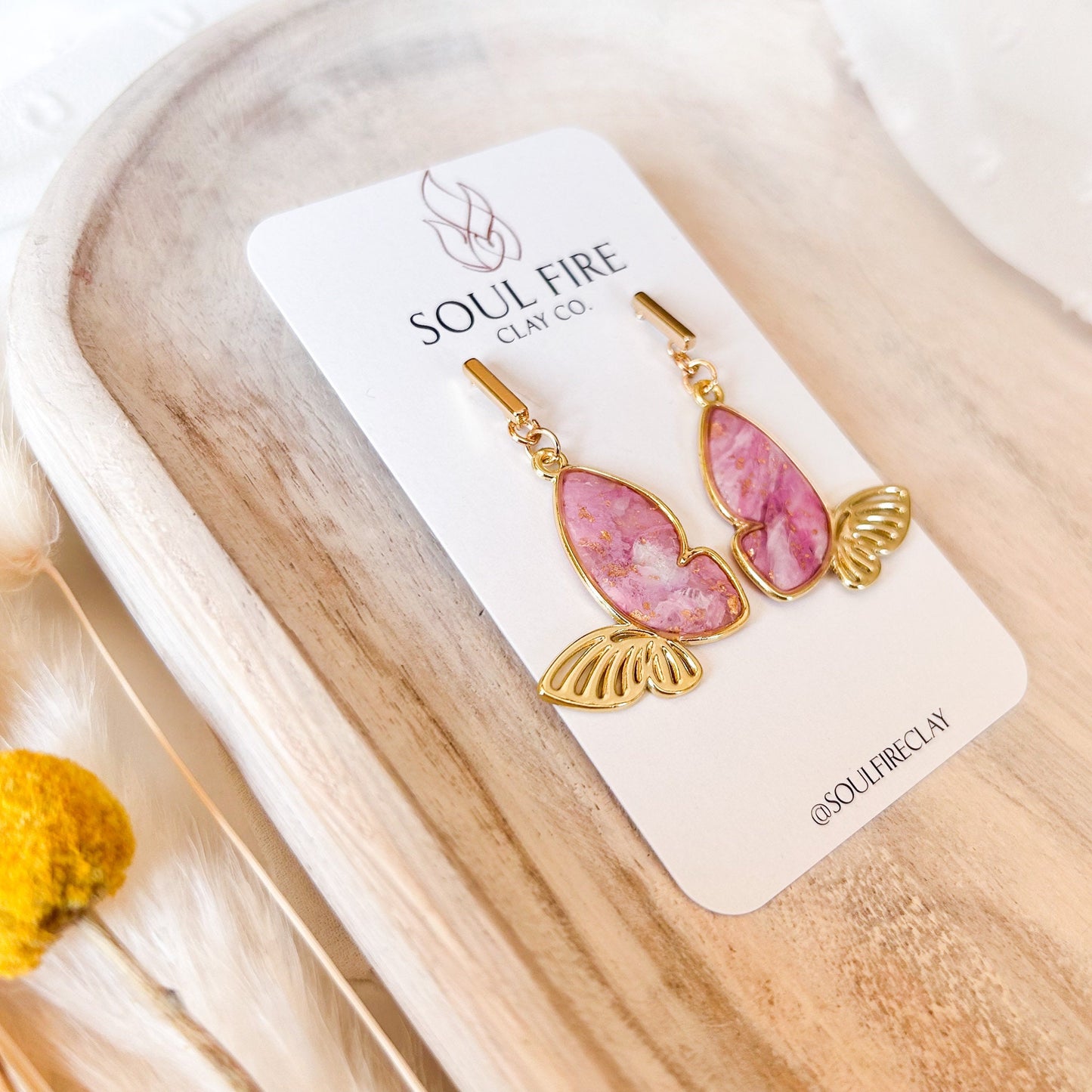 Butterfly Statement Earrings