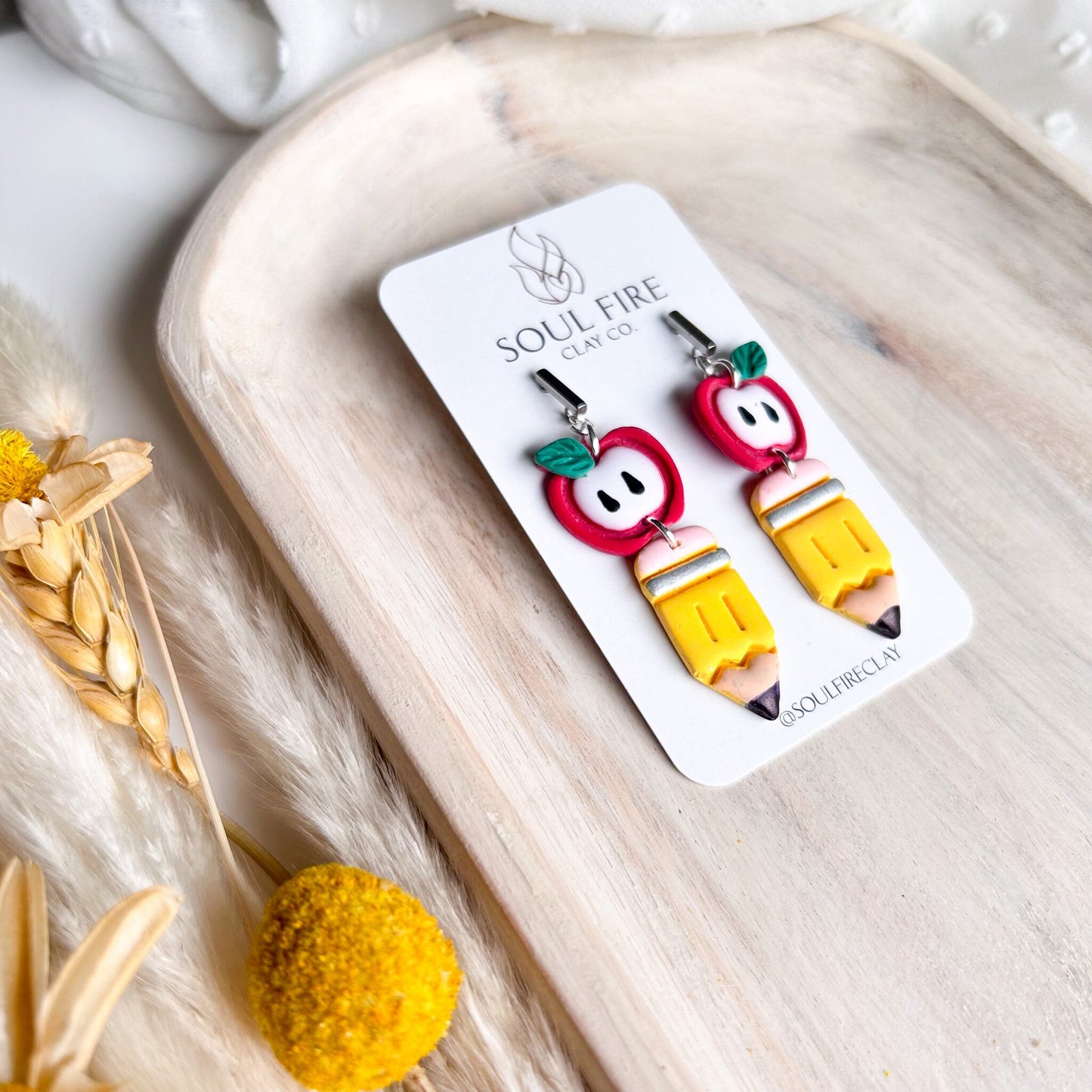 Apple Pencil statement Earrings